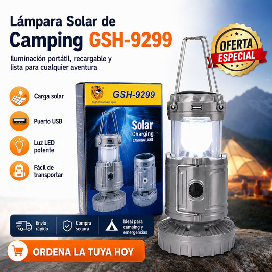 Lampara Led ventilador de emergencia