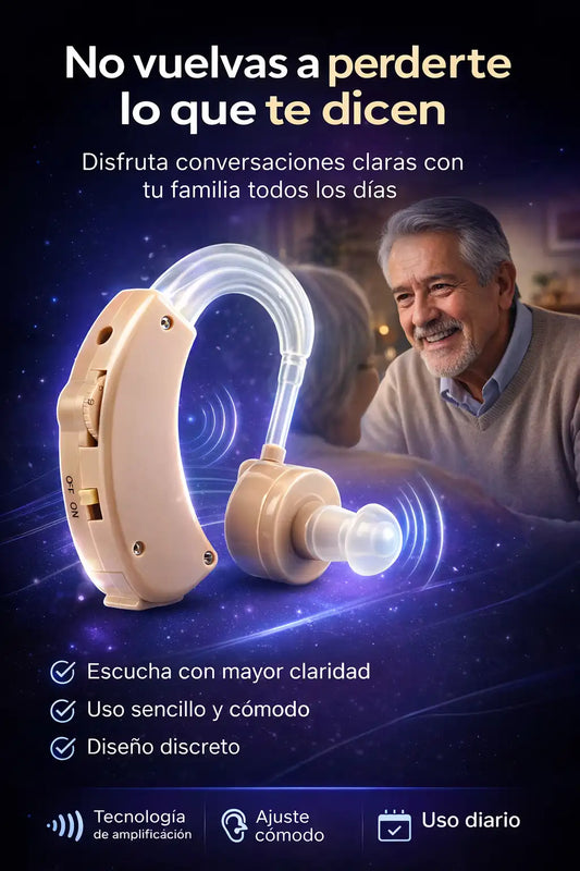 Amplificador de sonido ClaroVoz - Vuelve a escuchar cada palabra de las personas que amas