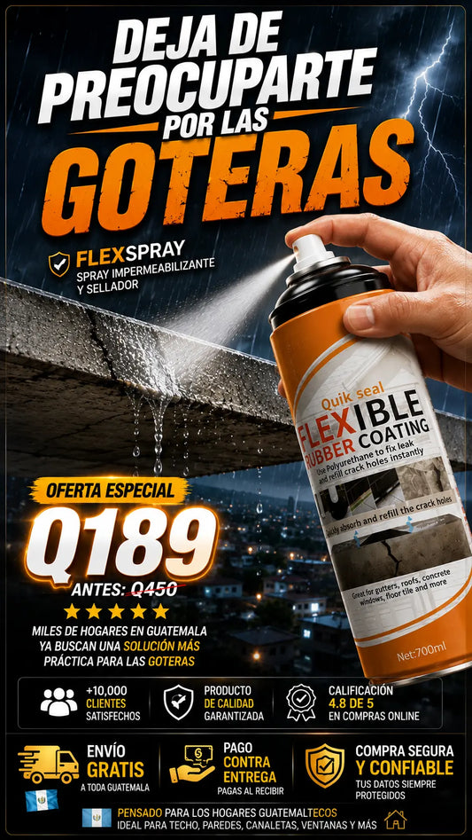 Spray Sellador antifugas mulfuncional