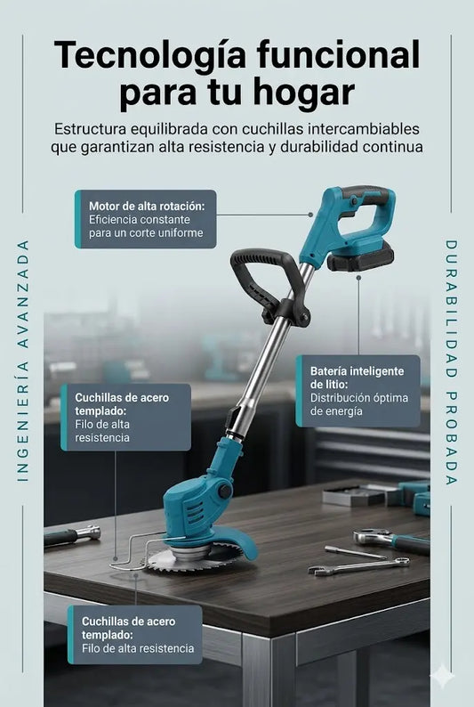 CORTADORA DE CESPED MALESA - KIT COMPLETO