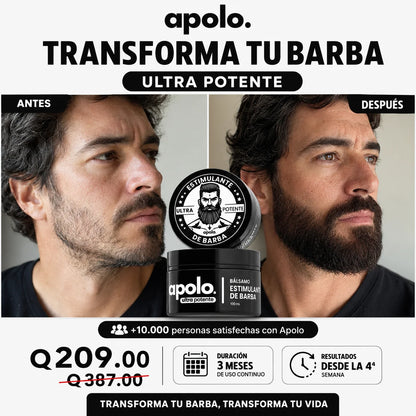 Apolo Ultra Potente Estimulante Barba