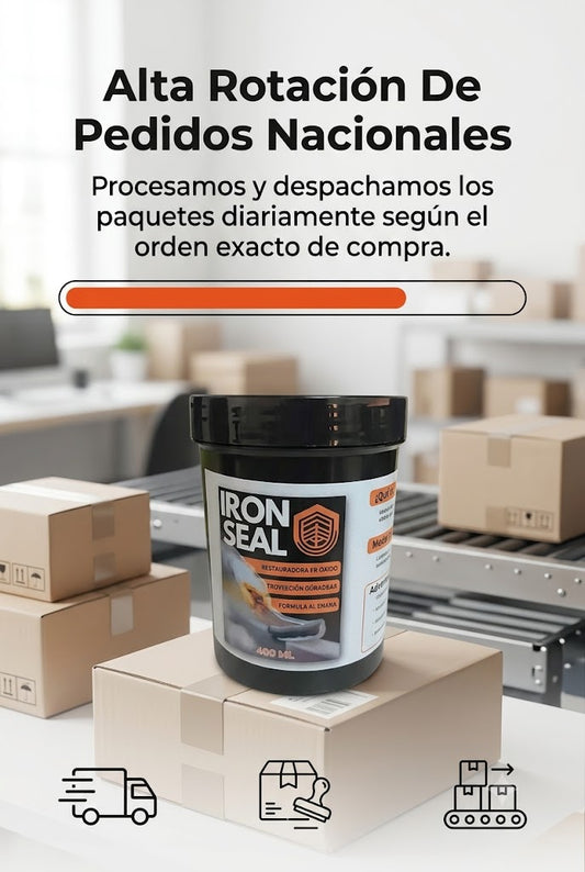 Iron Seal (Restaurador de óxido y anticorrosivo) 2x1