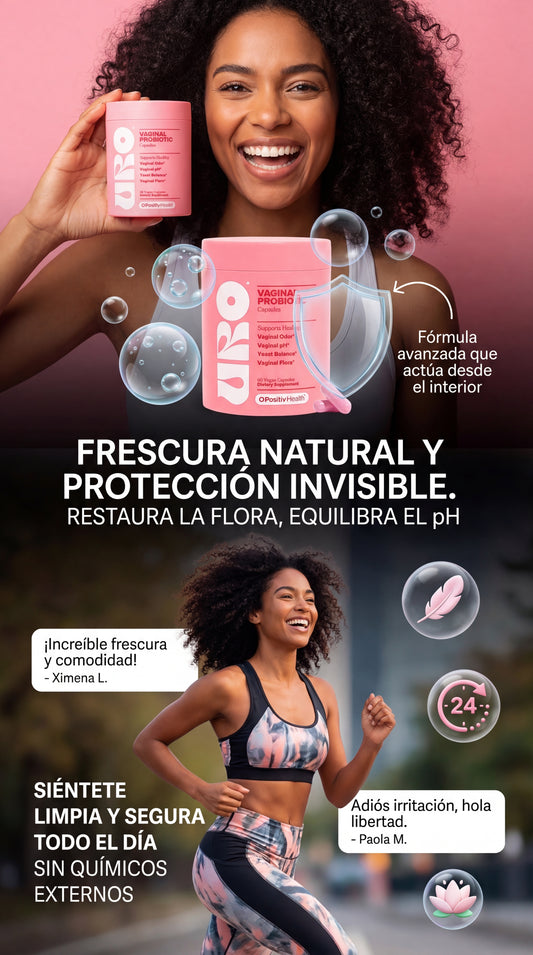 URO Balance Pro – Probiótico Íntimo Femenino para el Equilibrio Natural del pH