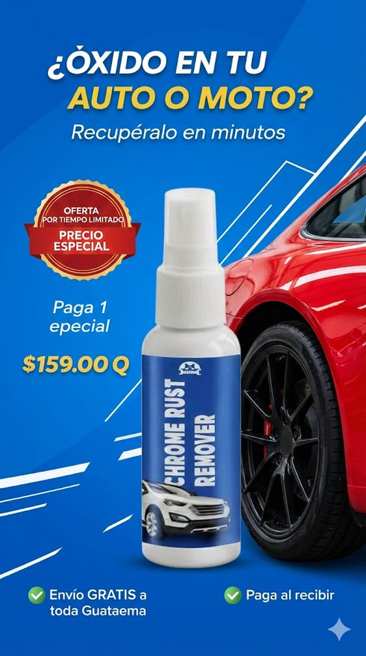 Spray eliminador instantaneo de oxido