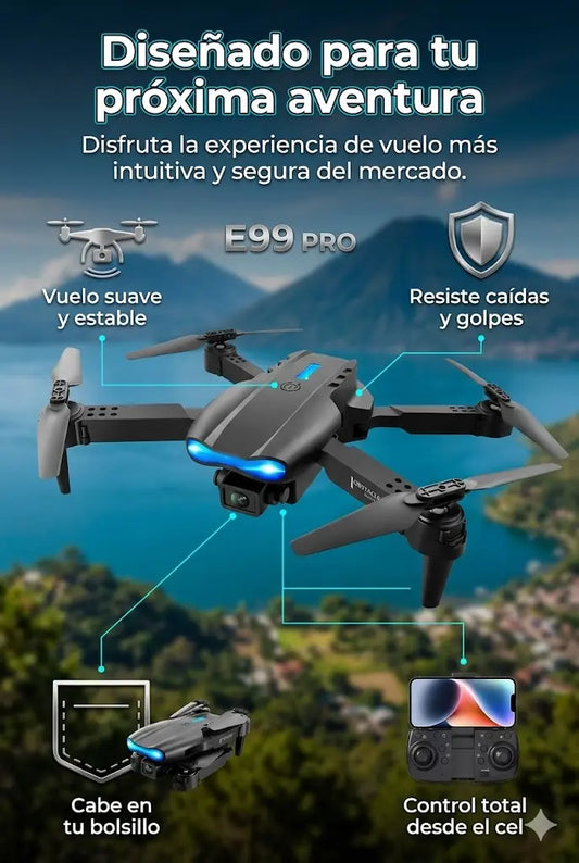 DRONE E99 PRO DOBLE CAMARA